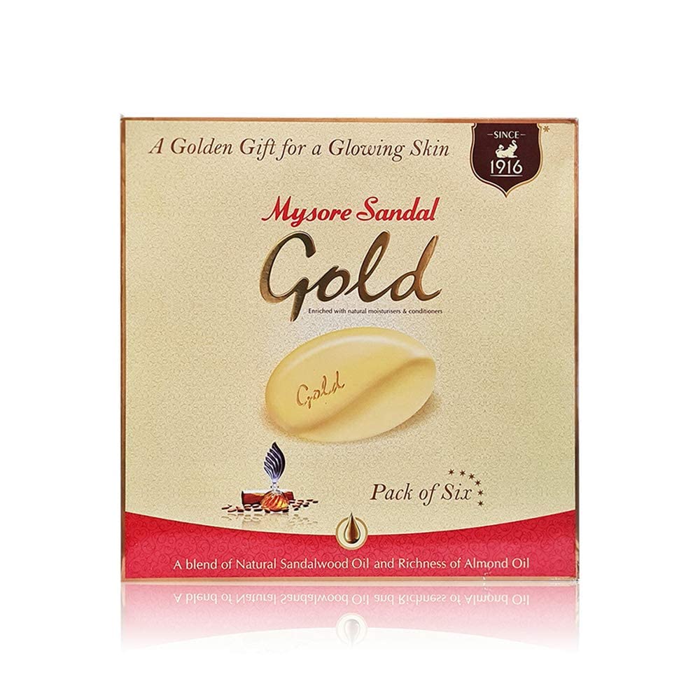 MYSORE SANDAL GOLD (PACK OF SIX)