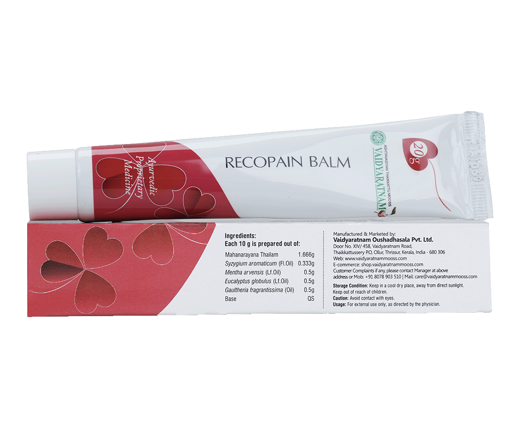 VAIDYARATNAM RECOPAIN BALM