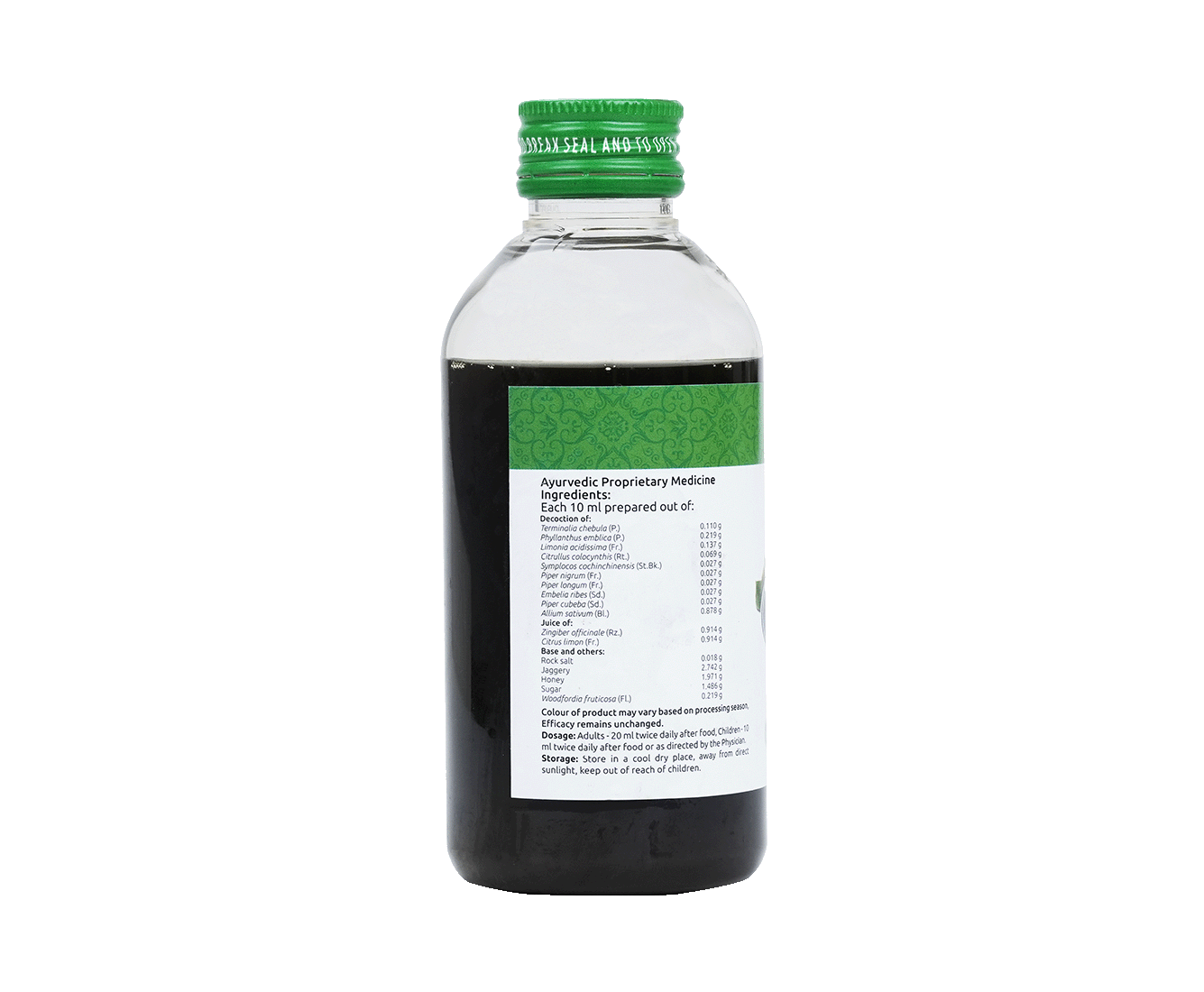 VAIDYARATNAM DIGESTOL SYRUP