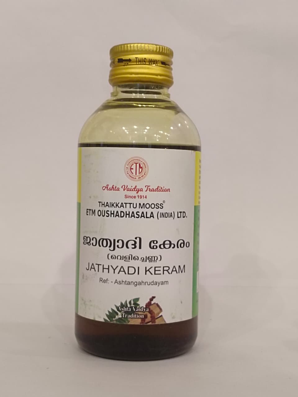 ETM JATHYADI CO. OIL 200 ML BY THAIKKATTU MOOSS