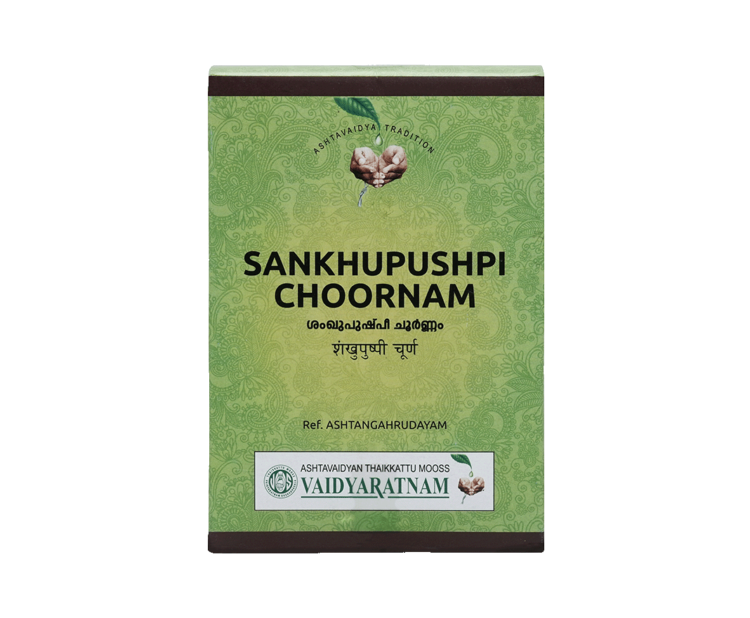 VAIDYARATNAM SHANKHUPUSHPEE CHOORNAM