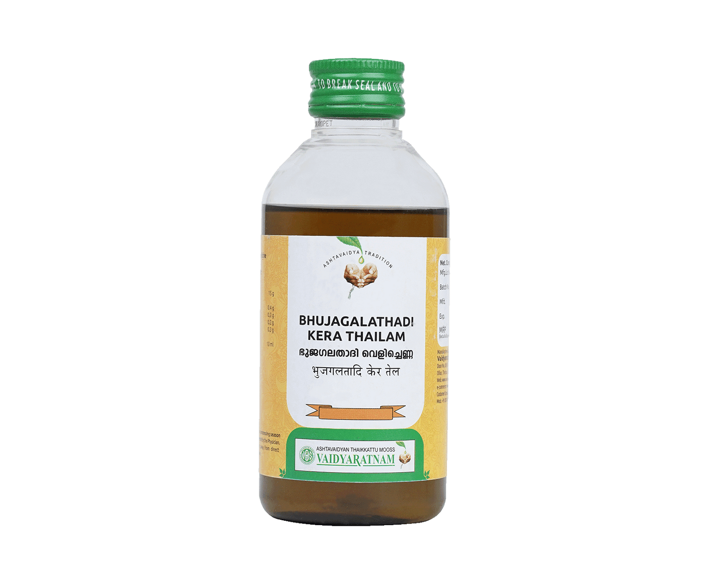 VAIDYARATNAM BHUJAGALATHADI OIL