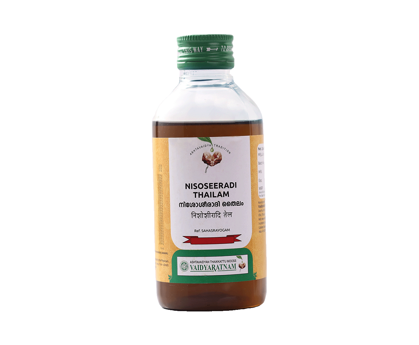VAIDYARATNAM NISOSEERADI OIL