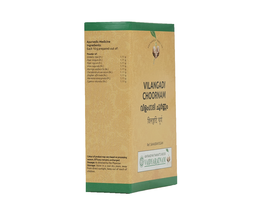 VAIDYARATNAM VILANGADI KASHAYA CHOORNAM