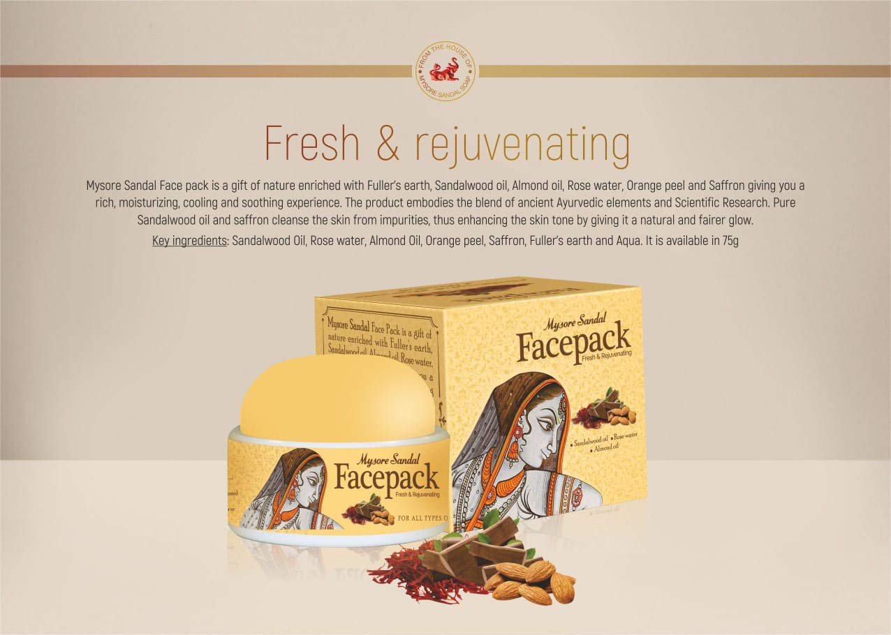 MYSORE SANDAL FACE PACK SOAP