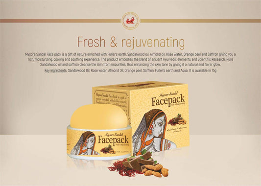 MYSORE SANDAL FACE PACK SOAP