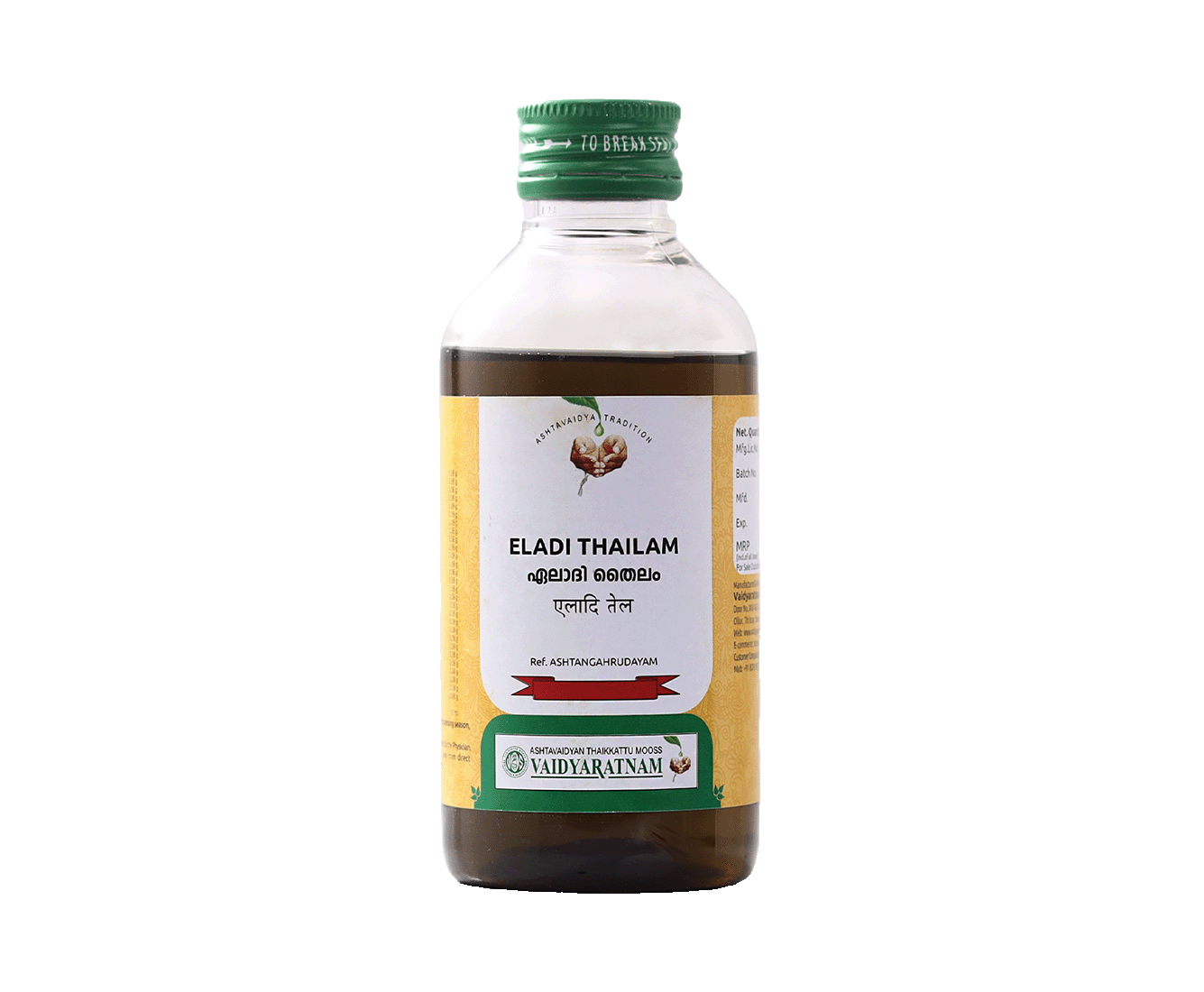 VAIDYARATNAM ELADI OIL