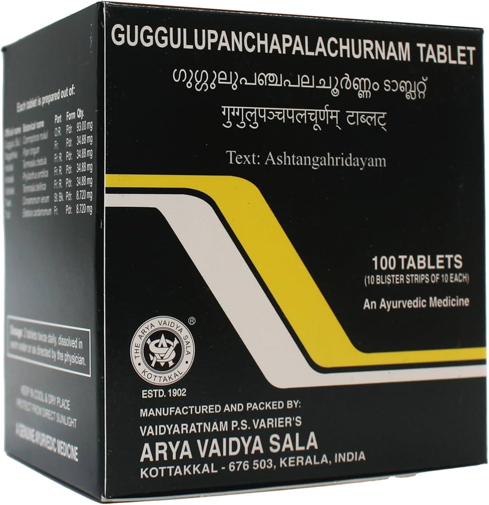 KOTTAKAL GUGGULUPANCHAPALA CHURNAM TAB