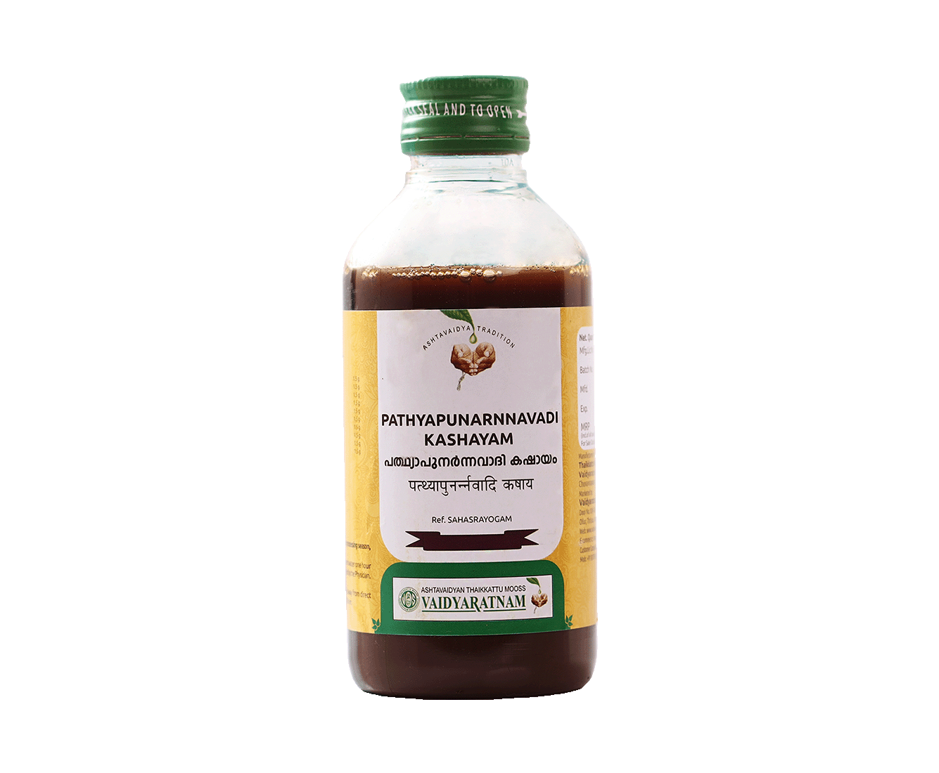 VAIDYARATNAM PATHYAPUNARNAVADI KASHAYAM (VOSP)