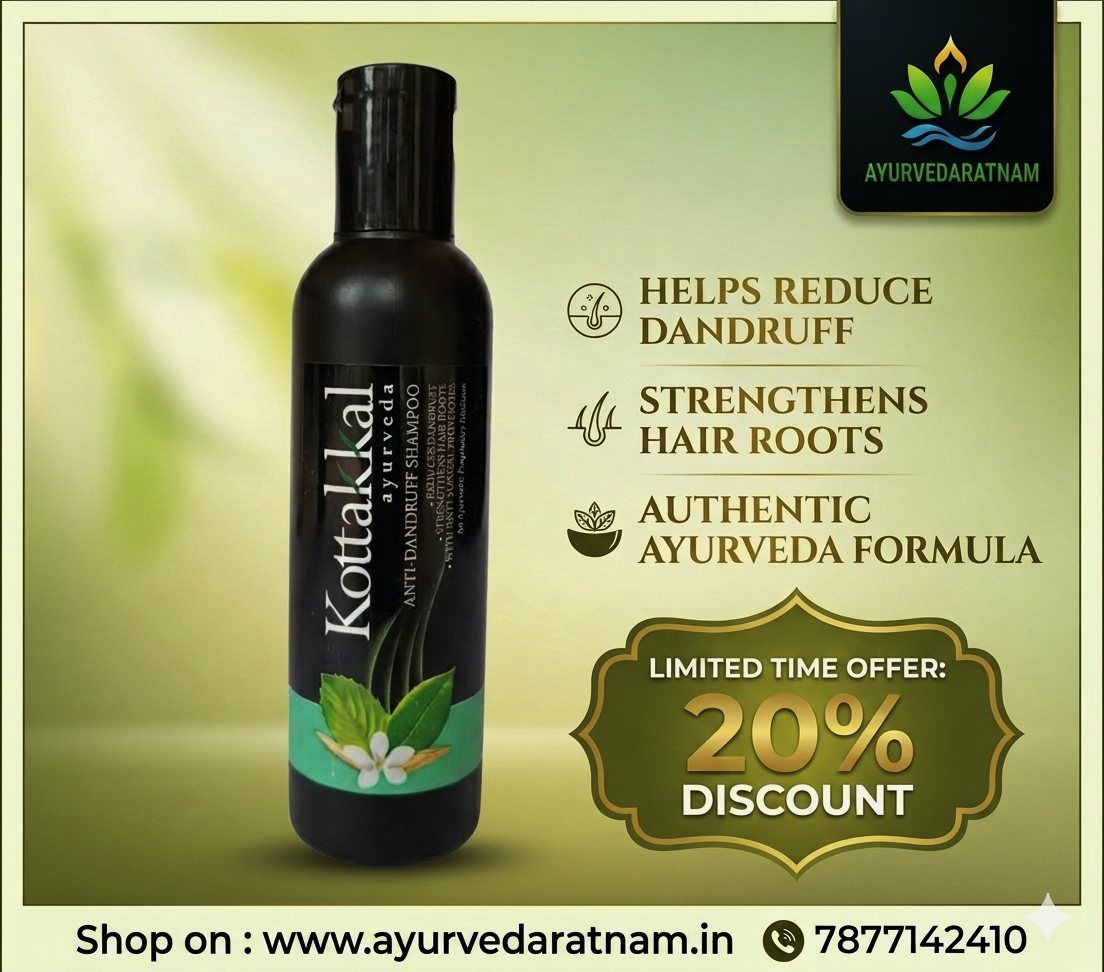 KOTTAKKAL ANTI DANDRUFF SHAMPOO 200 ML