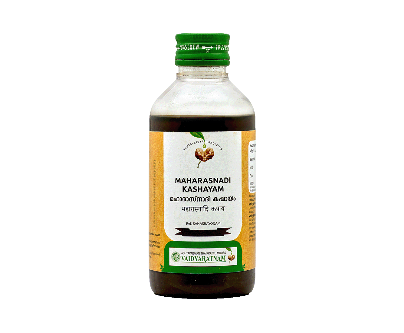 VAIDYARATNAM MAHARASNADI KASHAYAM-VOSP