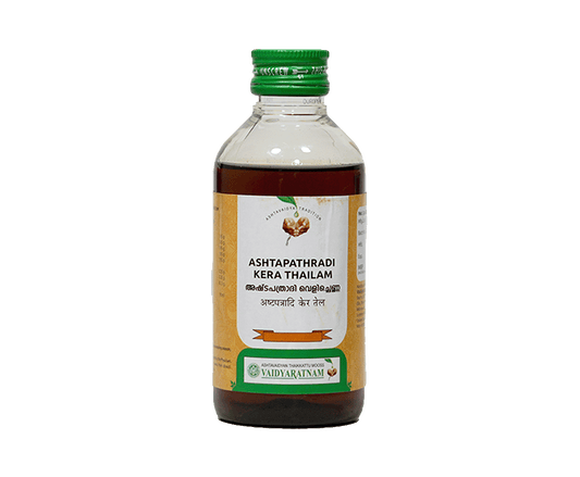 VAIDYARATNAM ASHTAPATHRADI KERA OIL