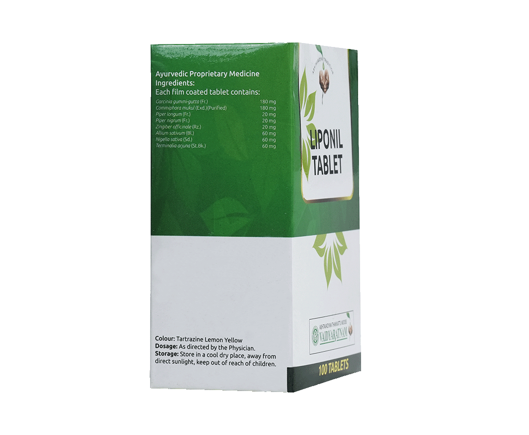 VAIDYARATNAM LIPONIL TABLETS