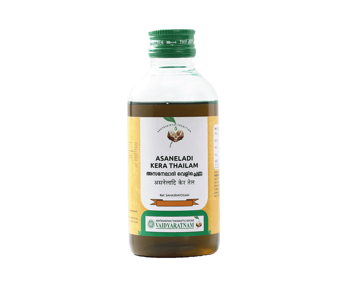 VAIDYARATNAM ASANELADI KERA THAILAM