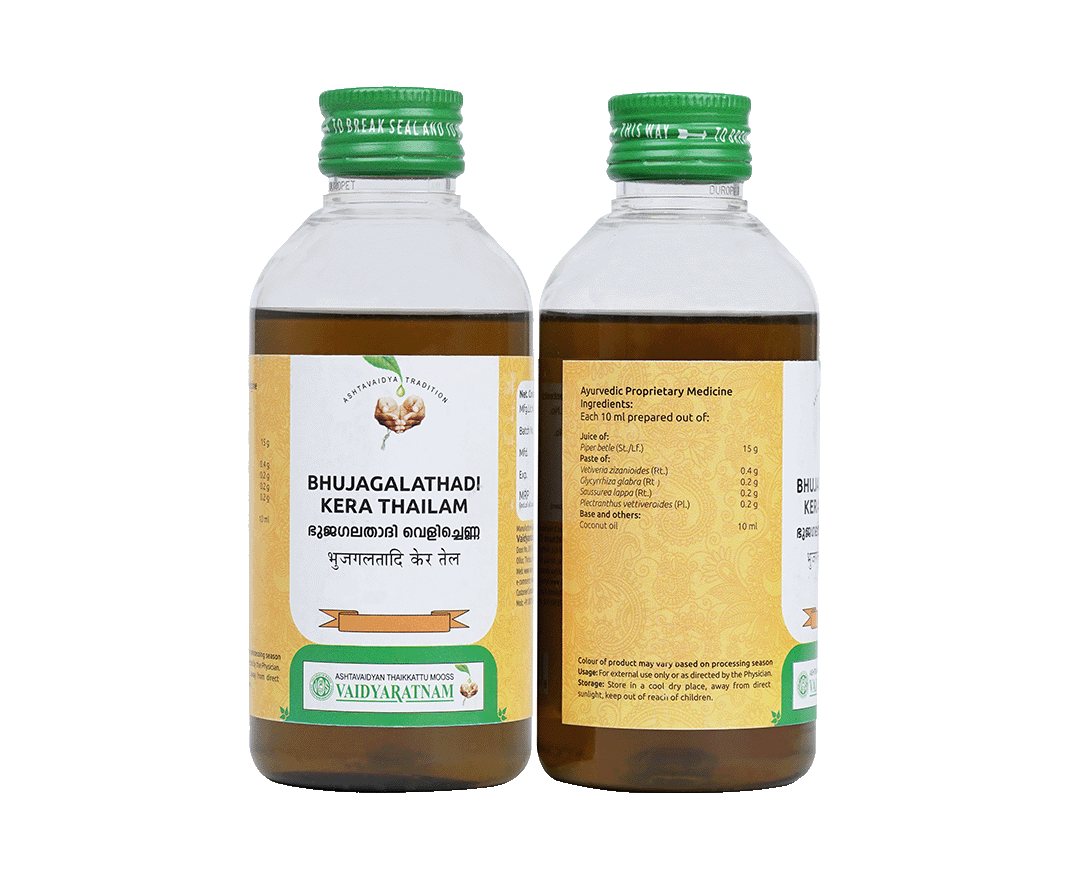 VAIDYARATNAM BHUJAGALATHADI OIL