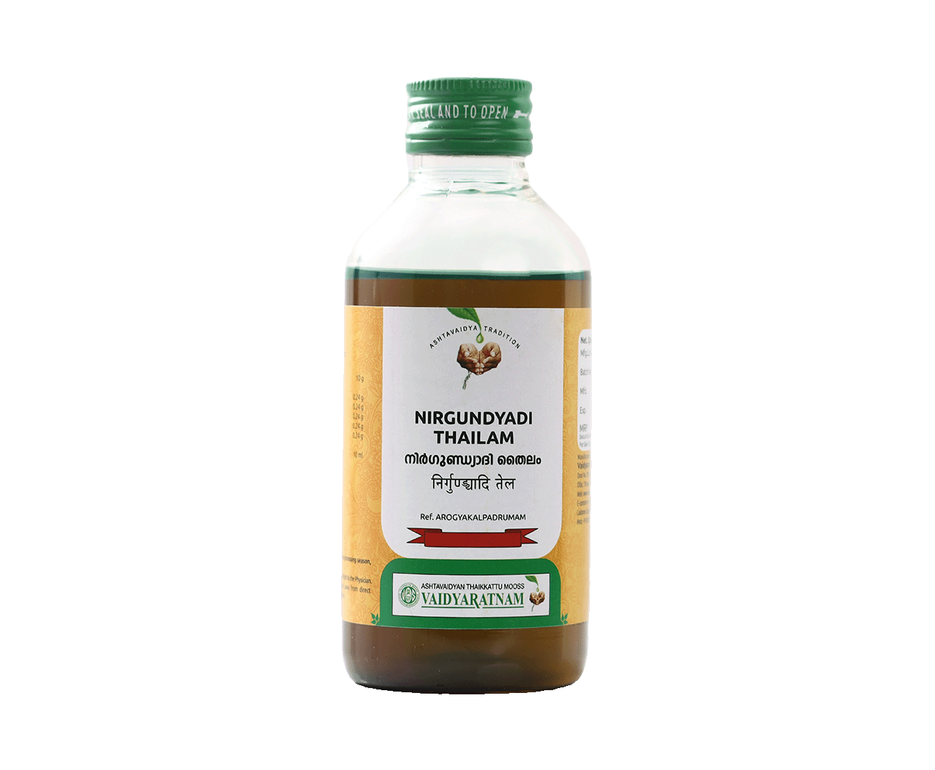 VAIDYARATNAM NIRGUNDYADI OIL