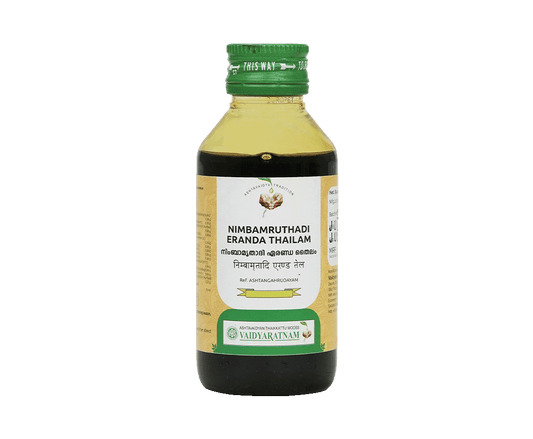VAIDYARATNAM NIMBAMRITHADI CASTOR OIL