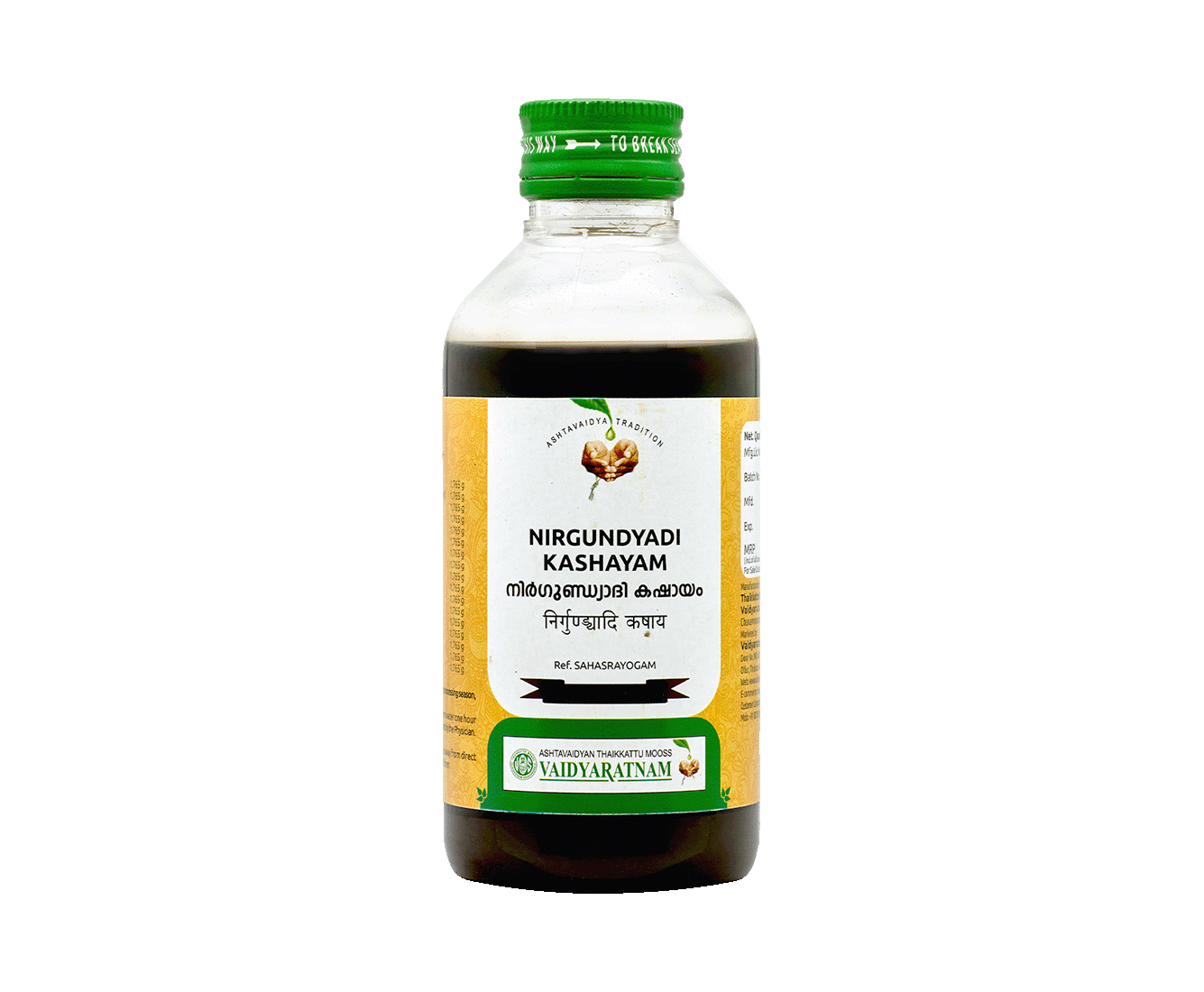 VAIDYARATNAM NIRGUNDYADI KASHAYAM (VOSP)