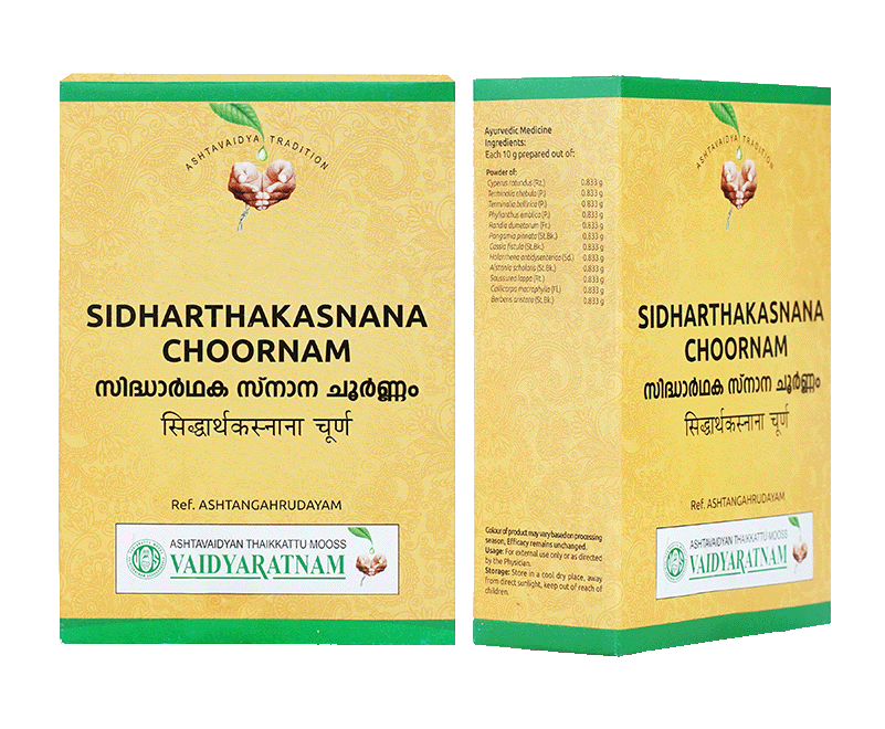 VAIDYARATNAM SIDHARTHAKA SNANA CHOORNAM