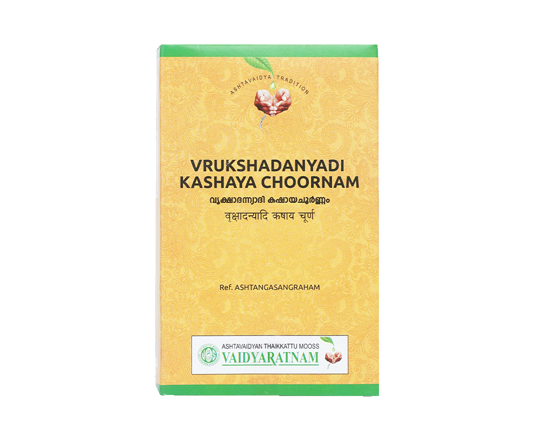 VAIDYARATNAM VRIKSHADANYADI KASHAYA CHOORNAM