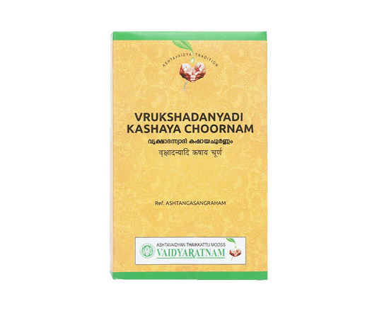 VAIDYARATNAM VRIKSHADANYADI KASHAYA CHOORNAM