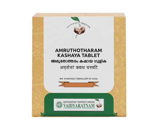 VAIDYARATNAM AMRUTHOTHARAM KASHAYA GULIKA TABLET