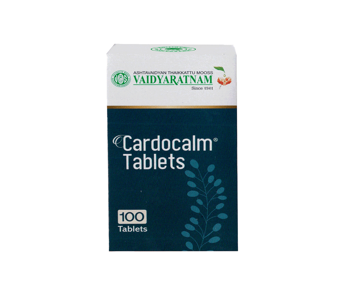 VAIDYARATNAM CARDOCALM TABLETS