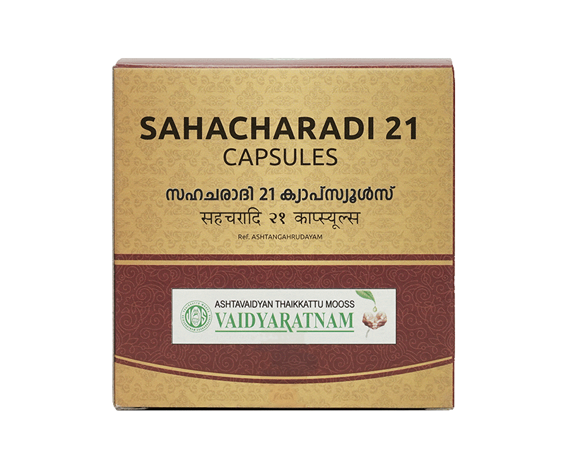 VAIDYARATNAM 21 SAHACHARADI SOFT GEL CAPSULE