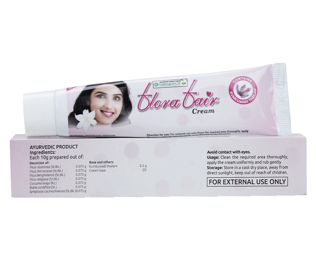 VAIDYARATNAM FLORA FAIR  - FACE CREAM