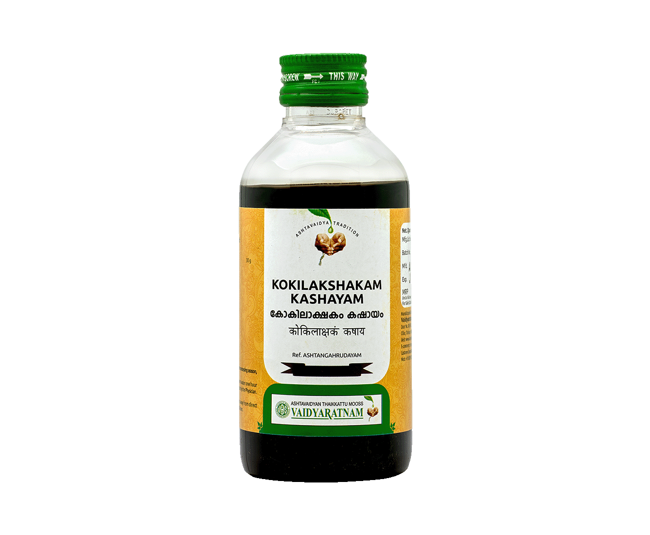 VAIDYARATNAM KOKILAKSHAKAM KWATHAM