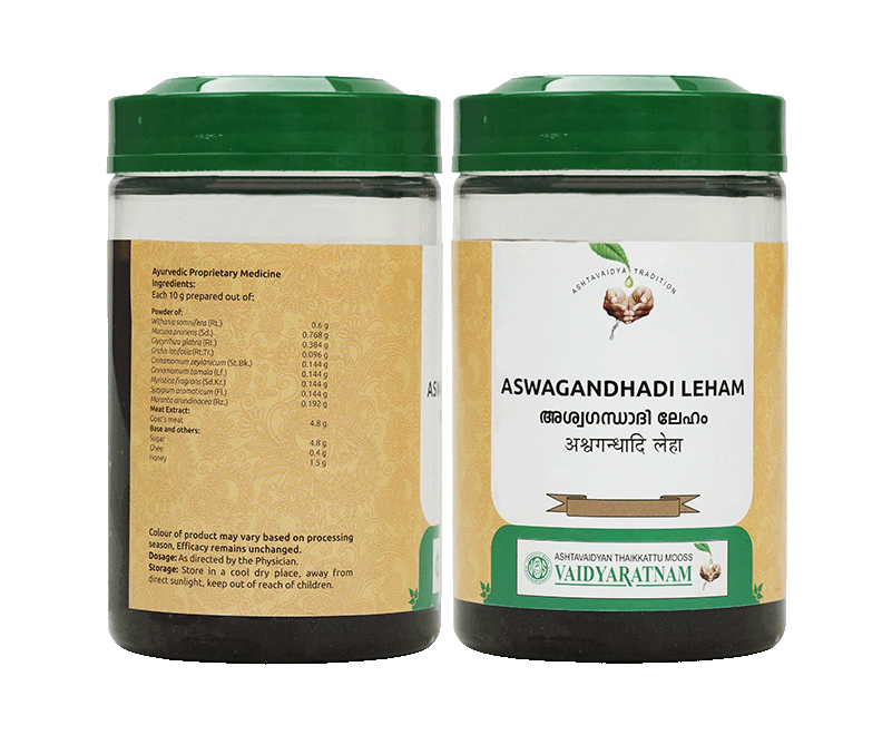 VAIDYARATNAM ASWAGANDHADI LEHAM