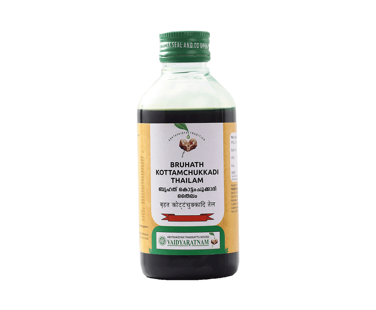 VAIDYARATNAM BRIHATH KOTTAMCHUKKADI OIL