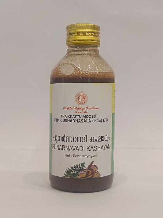 ETM PUNARNAVADI KASHAYAM 200 ML BY THAIKKATTU MOOSS