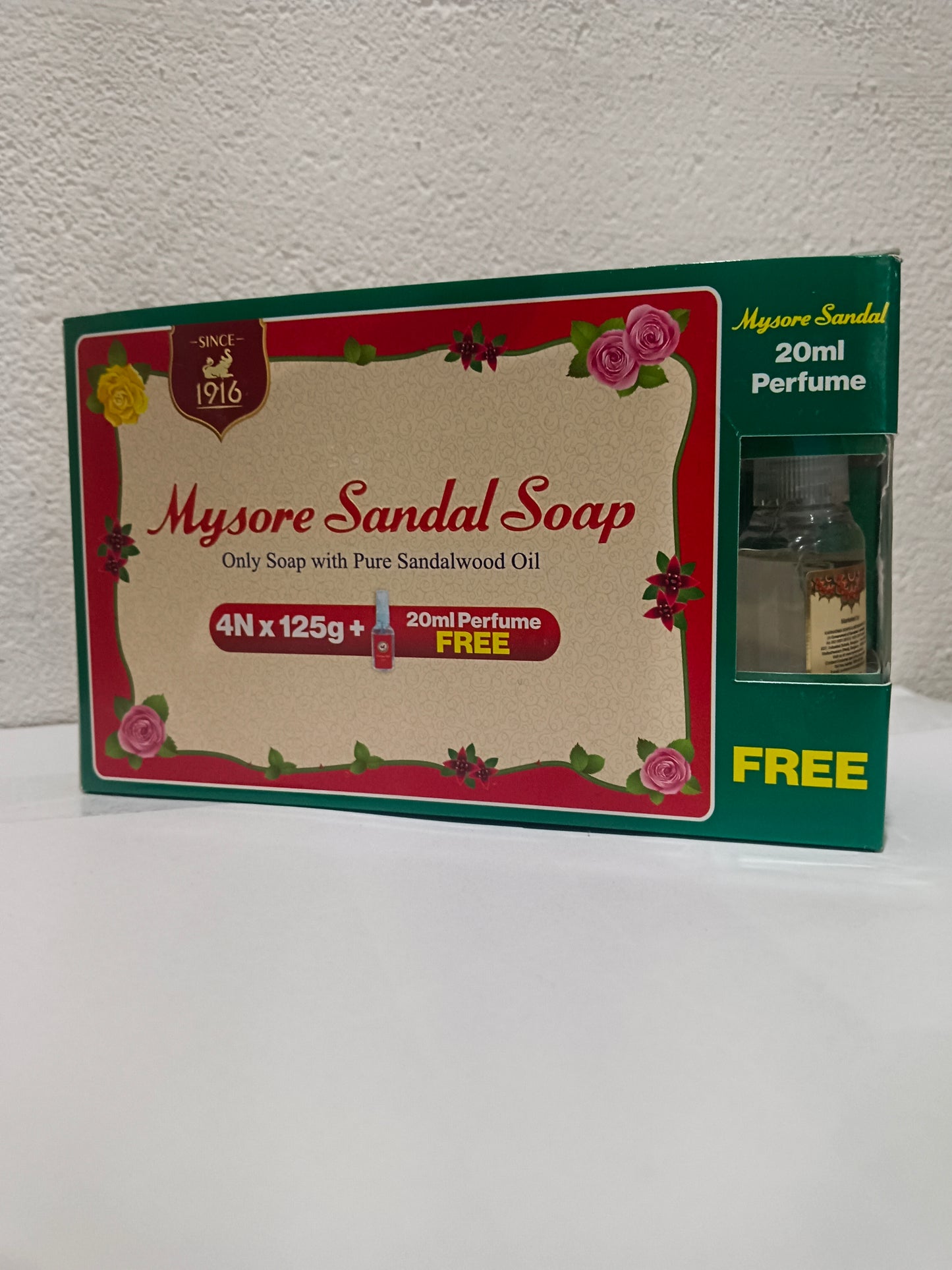 MYSORE SANDAL SOAP WITH FREE PERFUME
