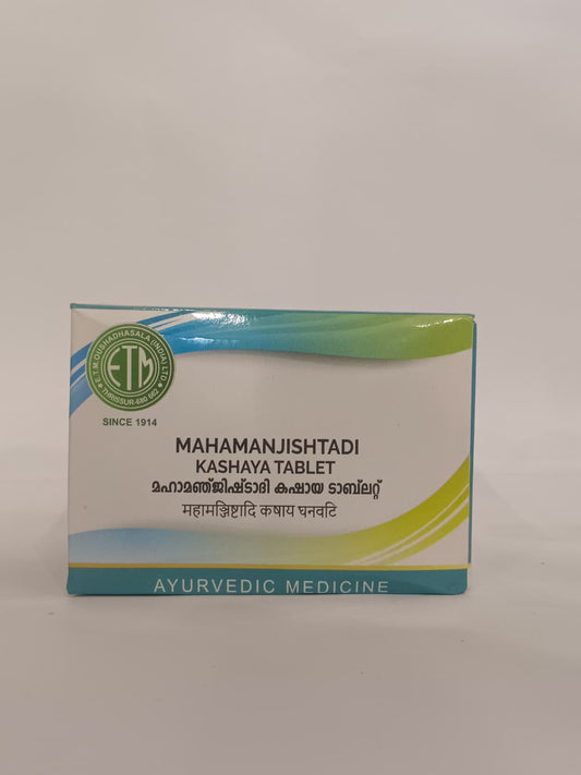 ETM MAHAMANJISHTADI KASHAYA TABLET 10 NO. BY THAIKKATTU MOOSS