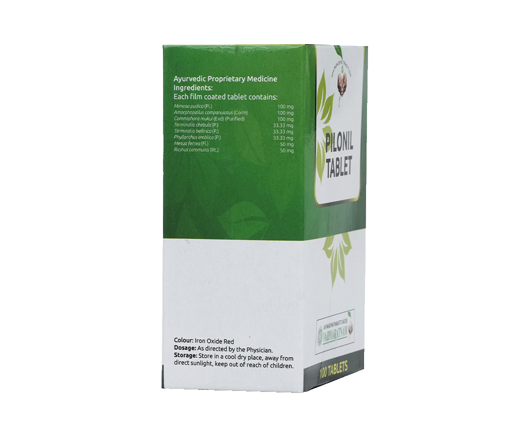 VAIDYARATNAM PILONIL TABLETS