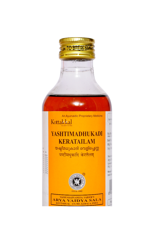 Kottakkal Yashtimadhukadi Kera Tailam
