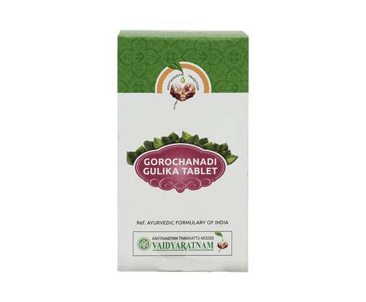 VAIDYARATNAM GOROCHANADI GULIKA TABLET