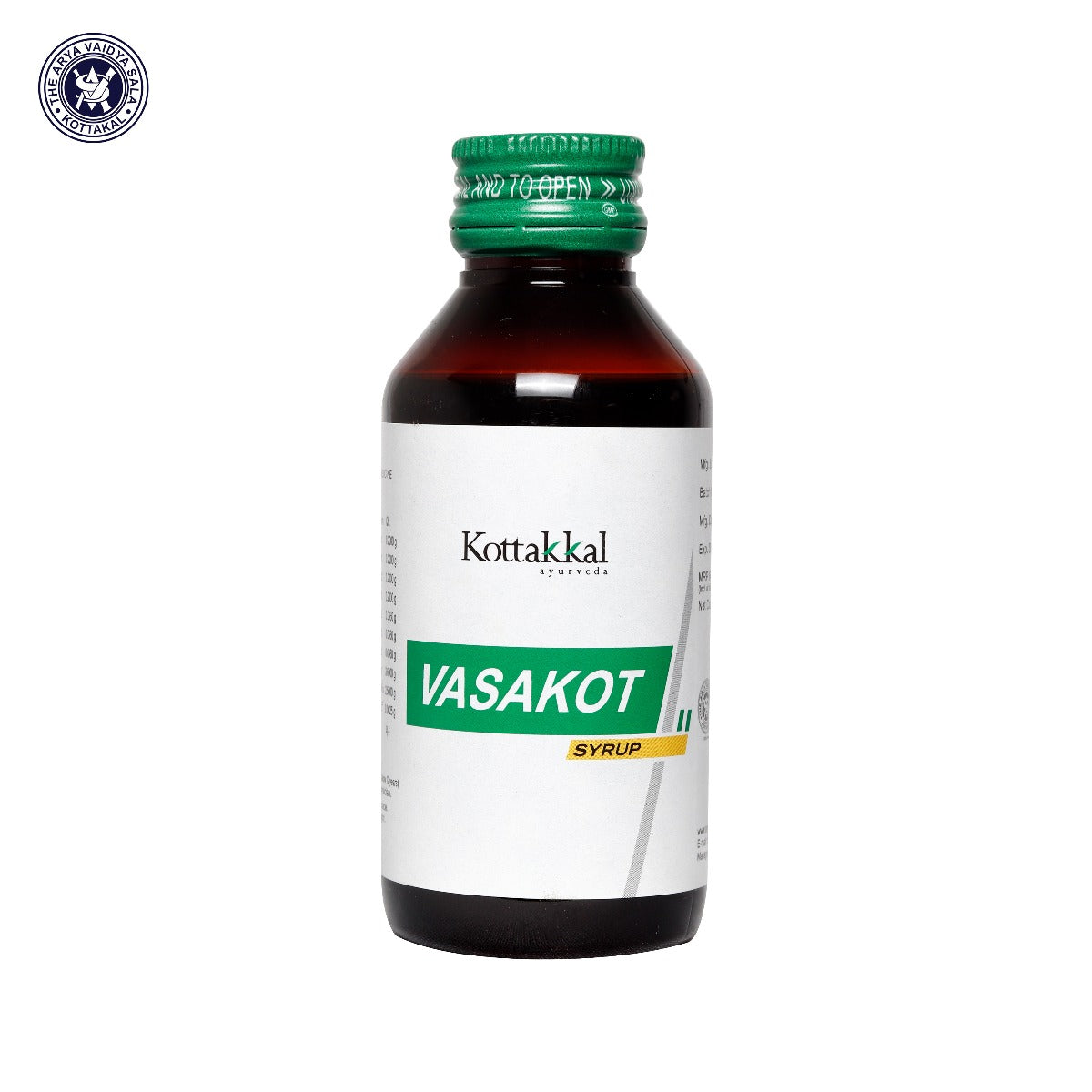 Kottakkal Vasakot Syrup - 100 ml