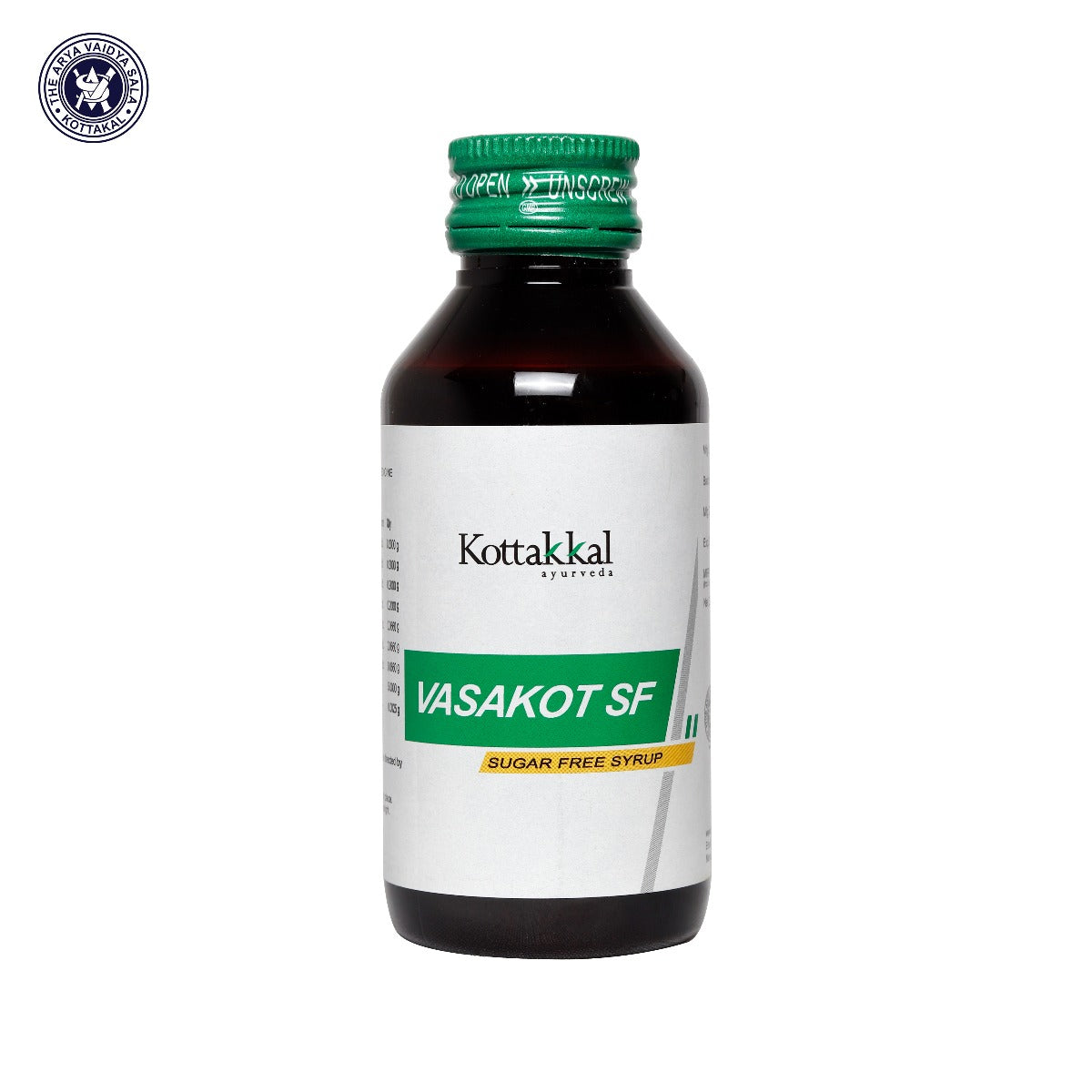 Kottakkal Vasakot SF Syrup - 100 ml