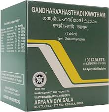 KOTTAKAL GANDHARVAHASTHADI KWATHAM TAB
