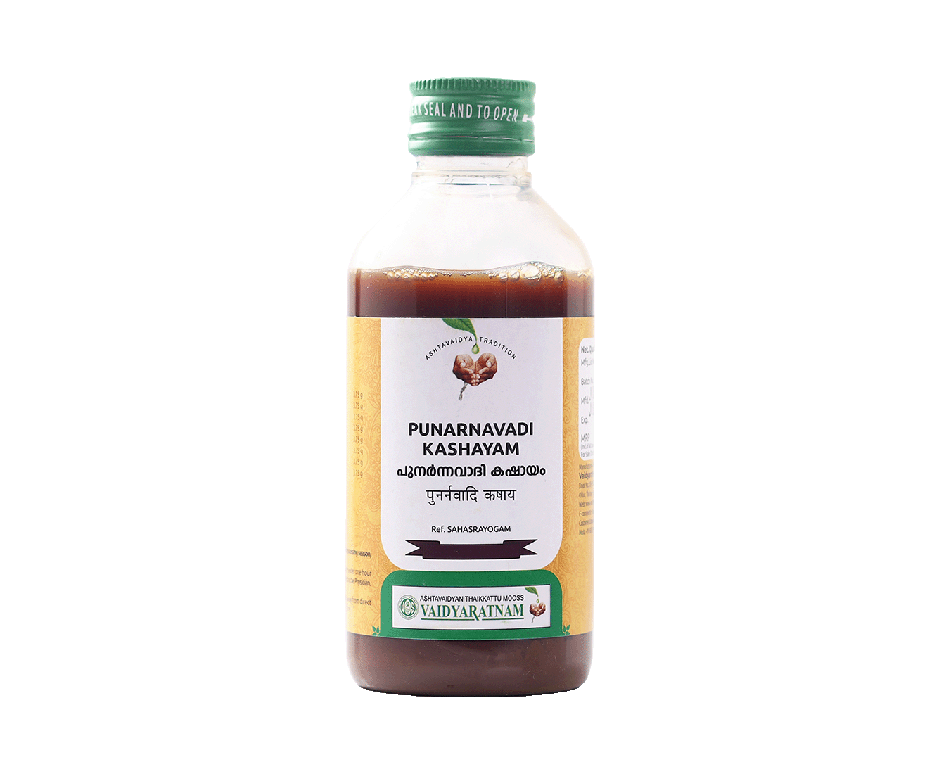 VAIDYARATNAM PUNARNAVADI KASHAYAM