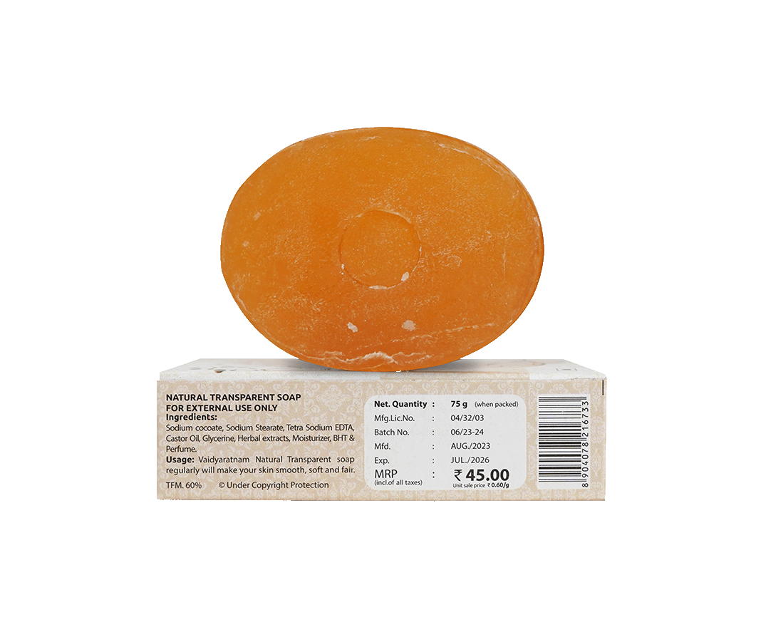 VAIDYARATNAM VAIDYARATNAM  OUSHADA SOAP GREEN