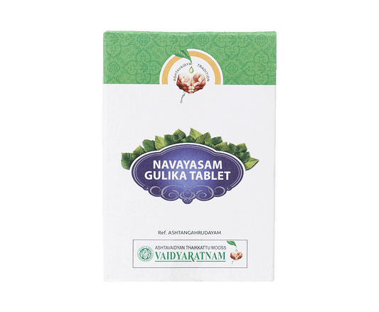 VAIDYARATNAM NAVAYASAM GULIKA TABLET