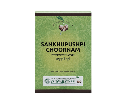 VAIDYARATNAM SHANKHUPUSHPEE CHOORNAM