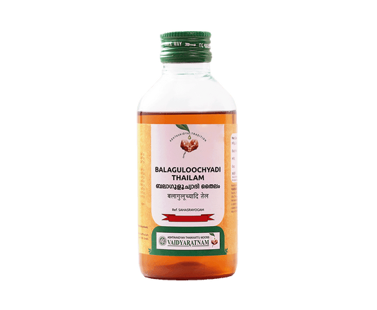 VAIDYARATNAM BALAGULOOCHYADI OIL