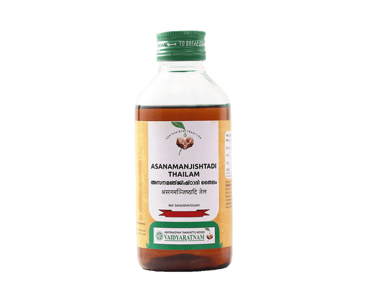 VAIDYARATNAM ASANAMANJISHTADI OIL
