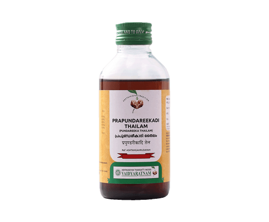 VAIDYARATNAM PRAPUNDAREEKADI  THAILAM