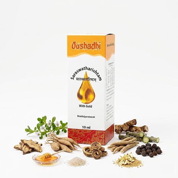OUSHADHI SARASWATHARISHTAM GOLD