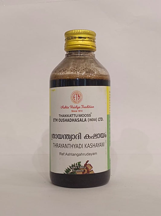 ETM THRAYANTHYADI KASHAYAM 200 ML BY THAIKKATTU MOOSS